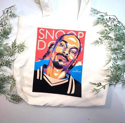 Snoop tote bag