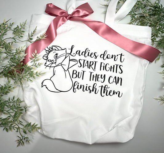 Pretty Lady Tote Bag