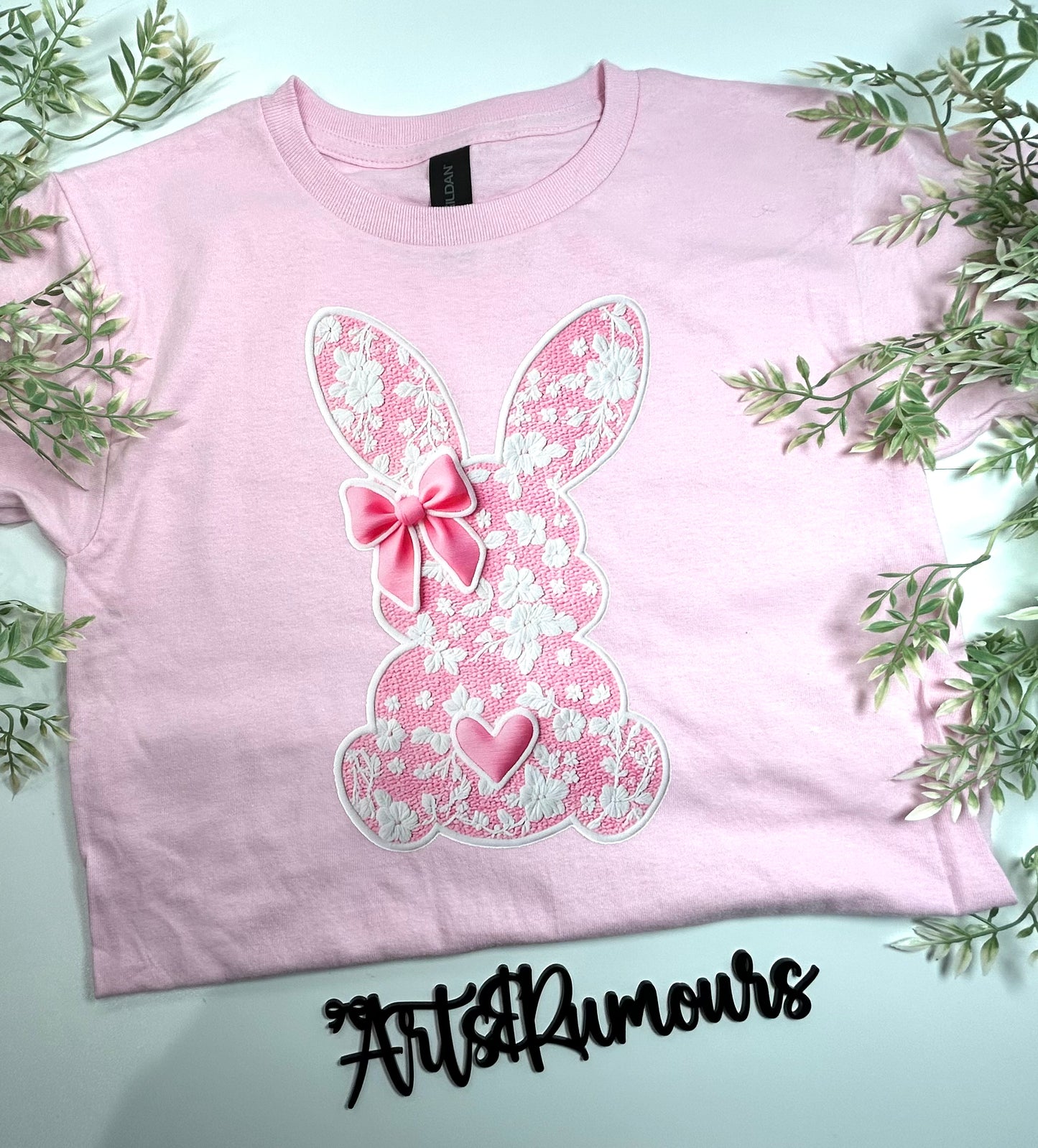 Youth pink bunny