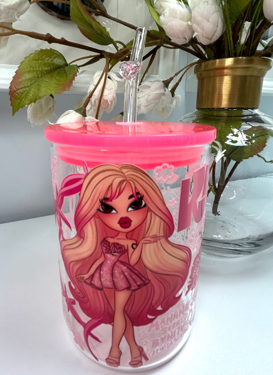 Karol Brat Mug W/Heart Straw