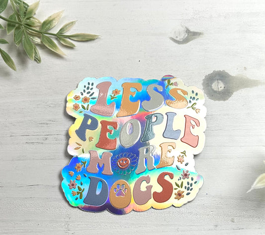 Holographic less people