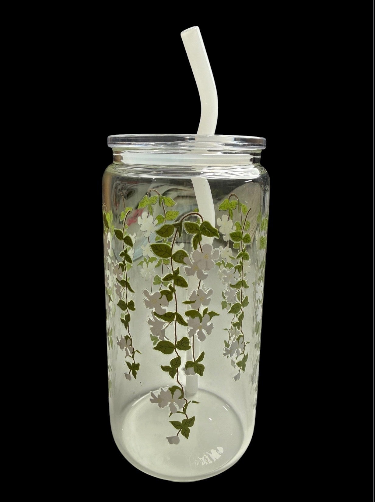 Jecii Heavens Calling Glass Floral Cup